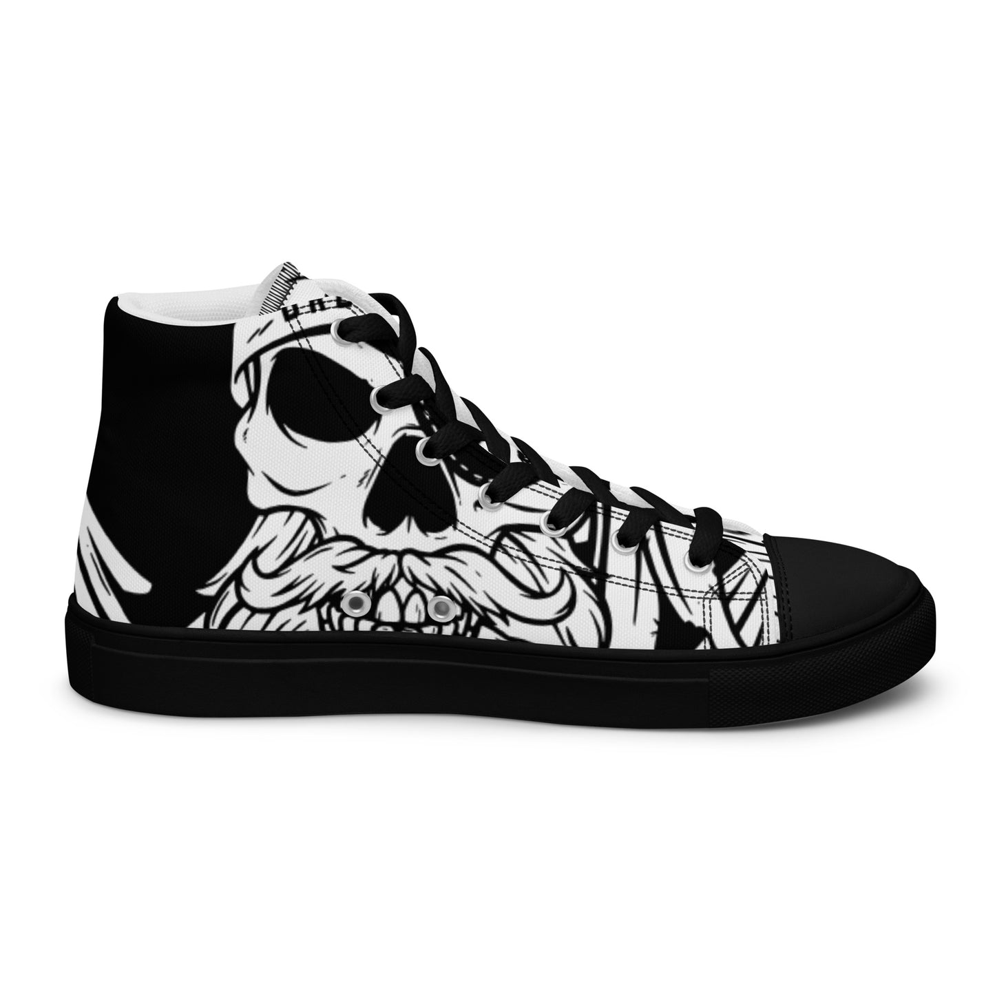 Men’s high top canvas shoes