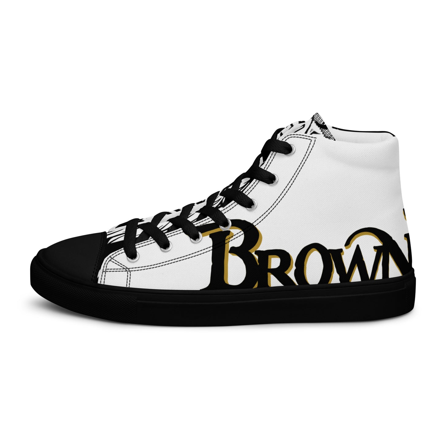 Men’s high top canvas shoes