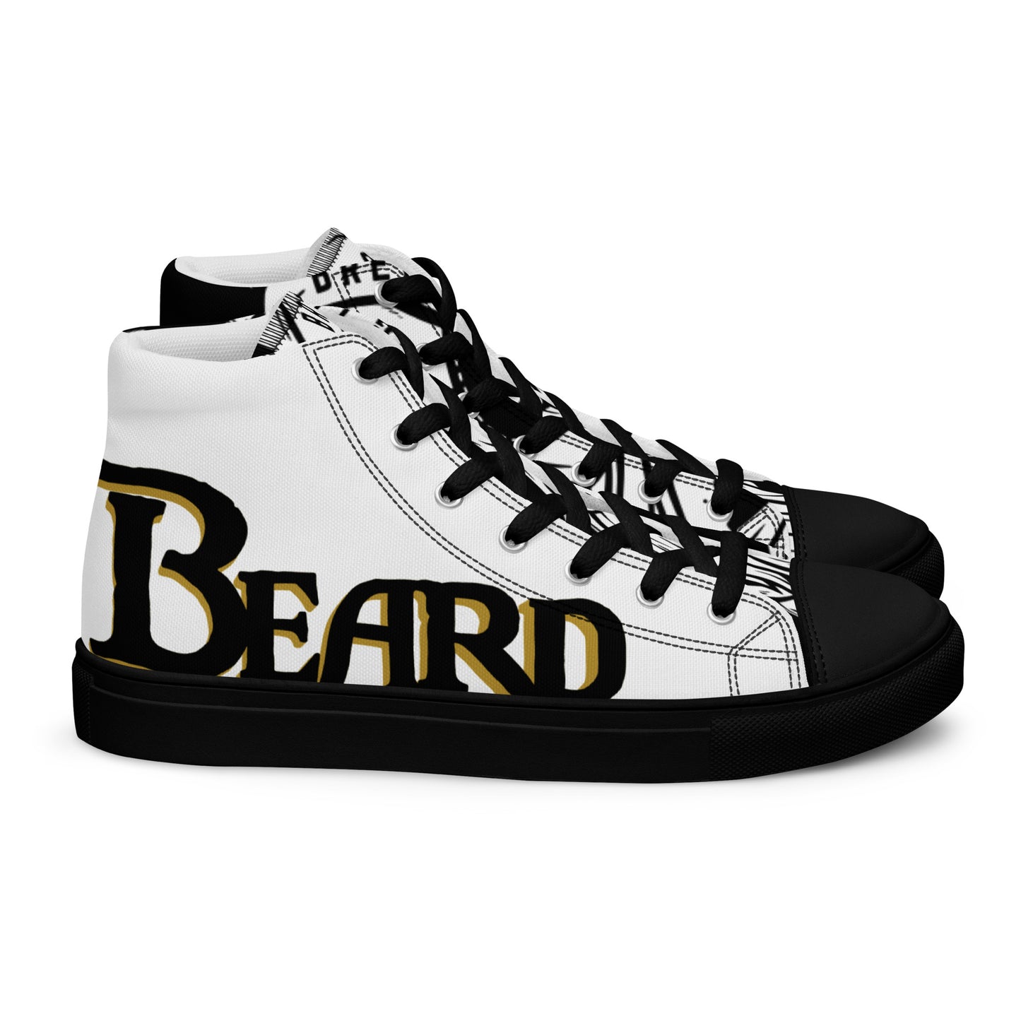 Men’s high top canvas shoes