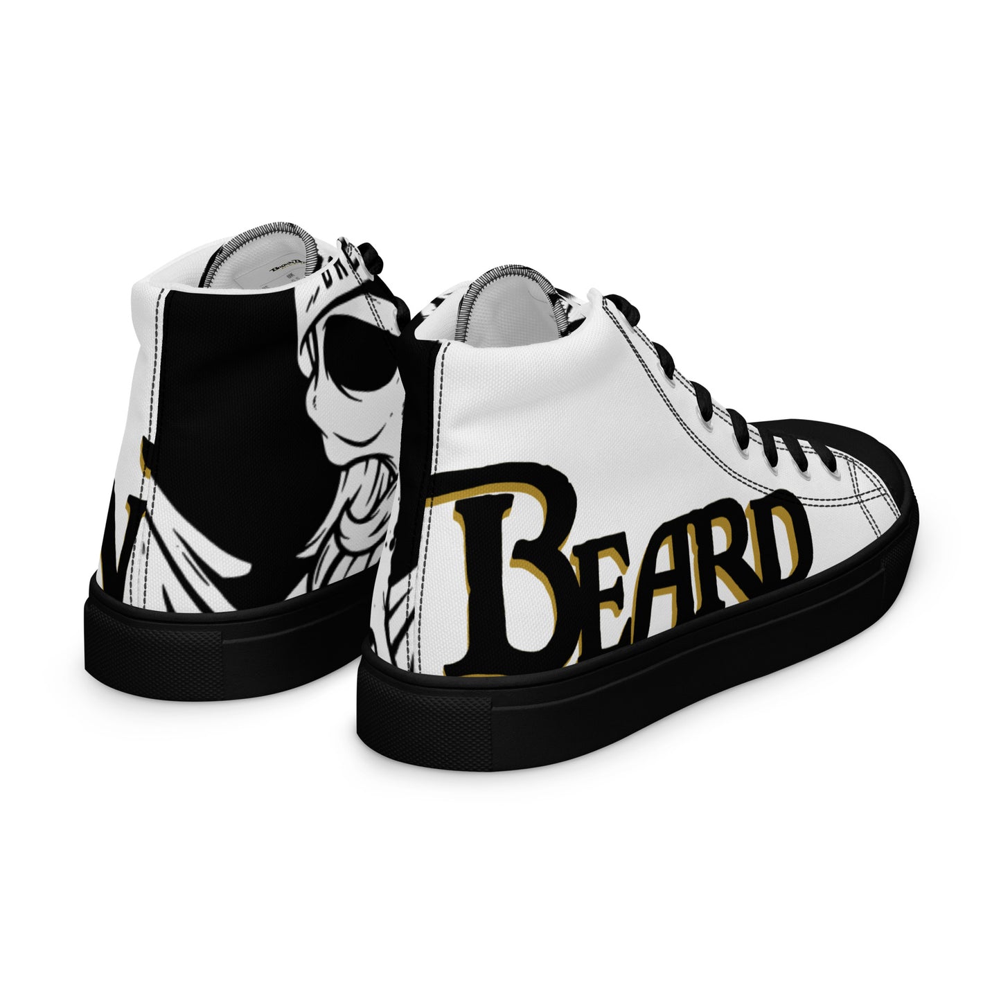 Men’s high top canvas shoes