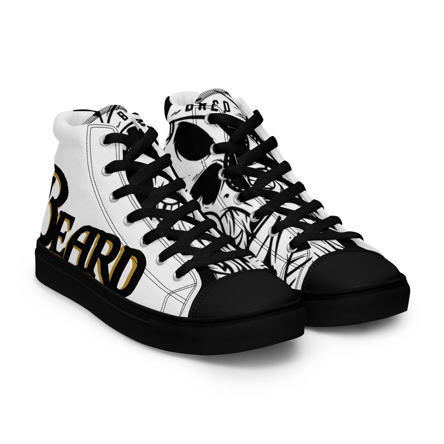 Men’s high top canvas shoes